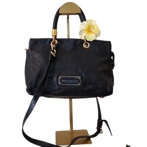 Marc Jacobs Y2K Bag Too Hot to Handle Leather Satchel Black  Bag